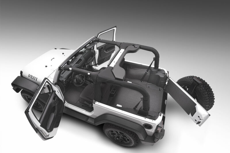 Jeep Wrangler JK Truck Bed Liner - Front + Rear - Husky Liners - Guardian Impact - `11-`17
